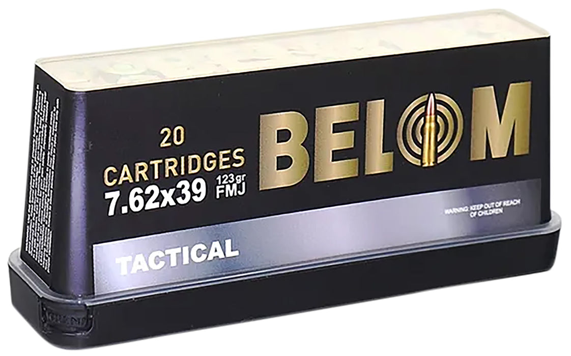BELOM Ammo Tactical 7.62x39mm 123gr Full Metal Jacket