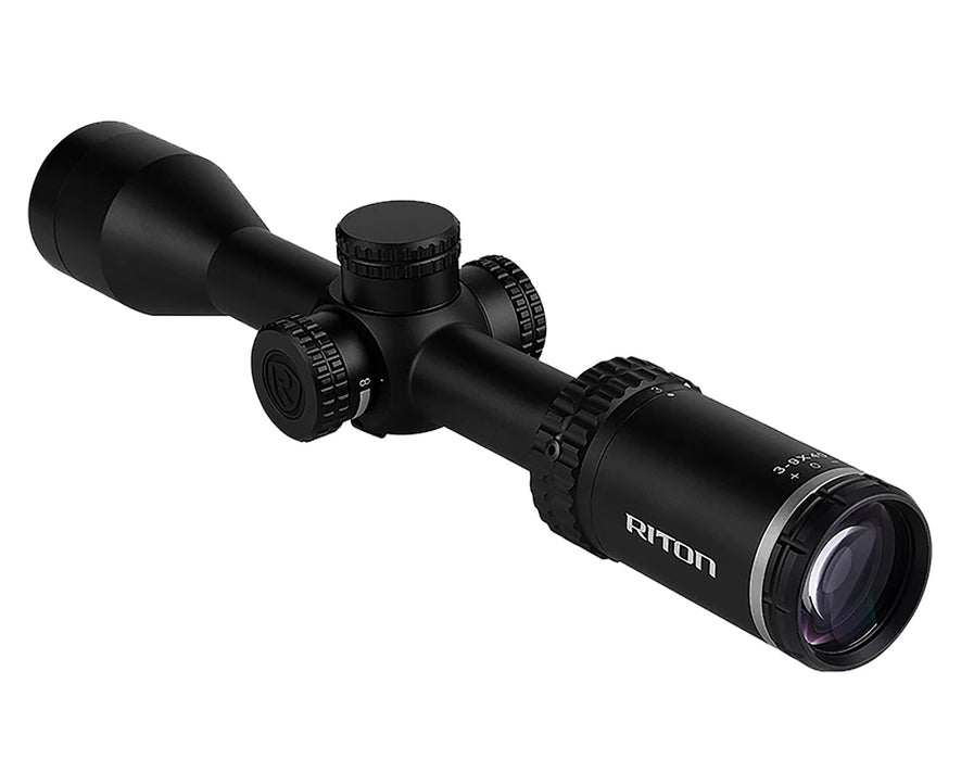 Riton Optics 1P39AS23 1 Primal Black 3-9x 40mm 1" Tube RHR Reticle