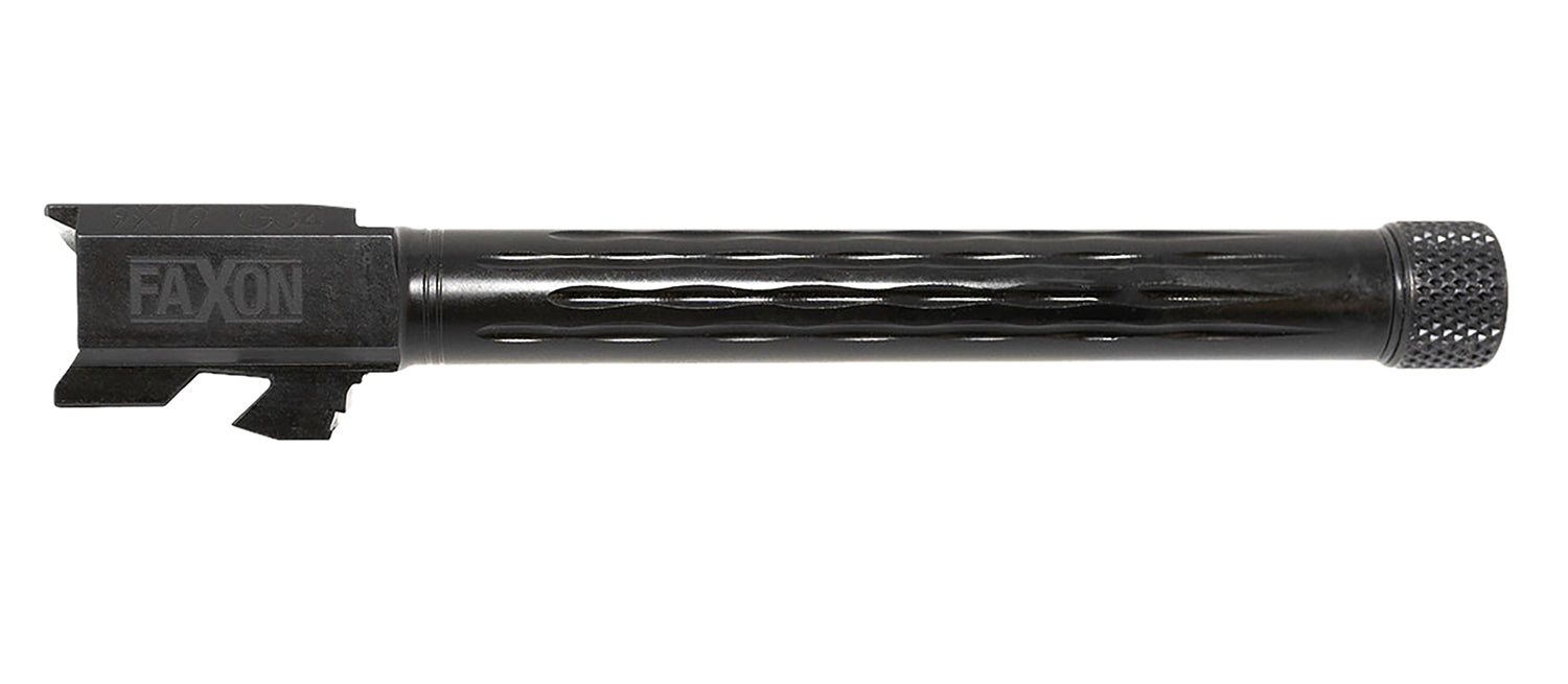 Faxon Firearms GB910N34LGQT   9mm Fits Glock 34 Black Nitride Steel