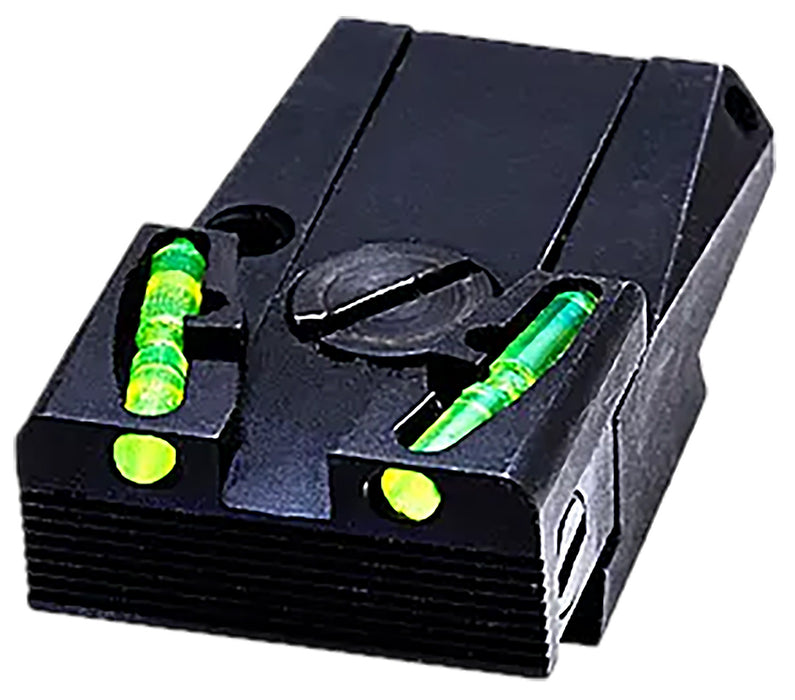 HiViz GLAD211 Adjustable Rear Sight  Front Green Fits Most Glock Models