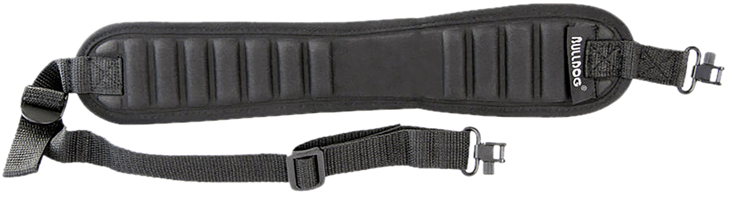Bulldog BD837 Ribbed Rifle Sling Black Rifle