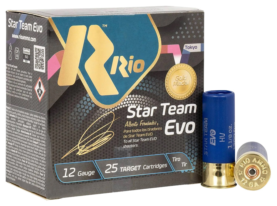 Rio Ammunition ST3275 Star Team EVO 12Gauge 2.75" 1 1/8oz 7.5Shot