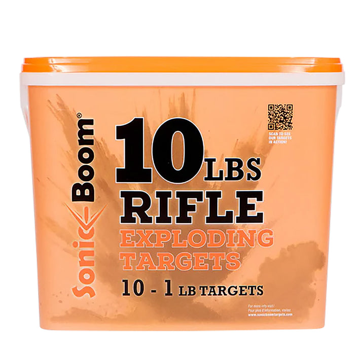 Sonic Boom/jerent SBT0110P   Rifle Exploding Target 1 lb 10 Pack