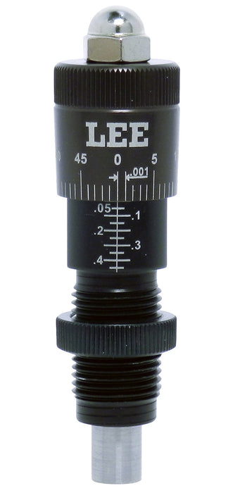 Lee Precision 92140 Micrometer Factory Crimp Adapter Black/Clear 38 Special Pistol Firearm