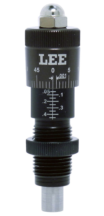 Lee Precision 92162 Micrometer Factory Crimp Adapter Black/Clear 44/45 Cal Pistol Firearm