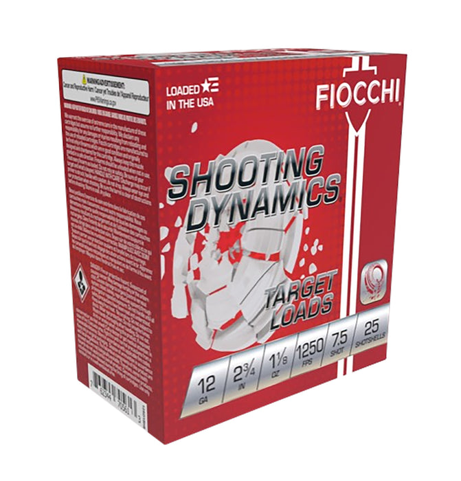 Fiocchi 12SD18X7 Shooting Dynamics 12Gauge 2.75" 1 1/8oz 7.5Shot