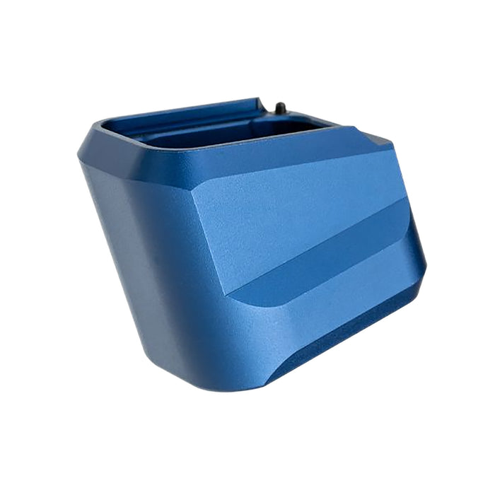 Tyrant CNC TDVP9MAGEXBLUE Magazine Extension  Fits H&K VP9/VP40/VP30 5rd Blue Aluminum