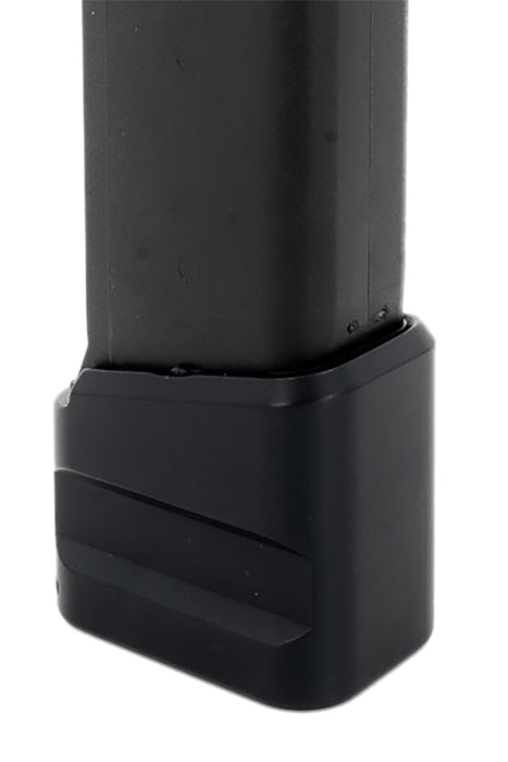 Cross Armory CRG+5MEG19BK Magazine Extension  Fits Glock 19 Gen 1-5 5rd Black Aluminum