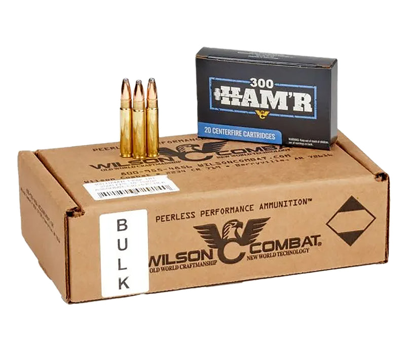 Wilson Combat A300HMR130HHCBLK   300HAM'R 130gr Speer HAM'R Hot-Core 200rds
