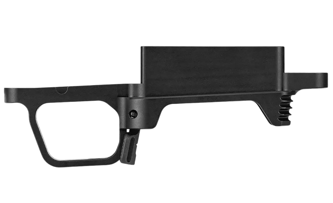 Mdt Sporting Goods Inc 107300BLK Bottom Metal Badger M5 Fits Remington 700 Black Aluminum