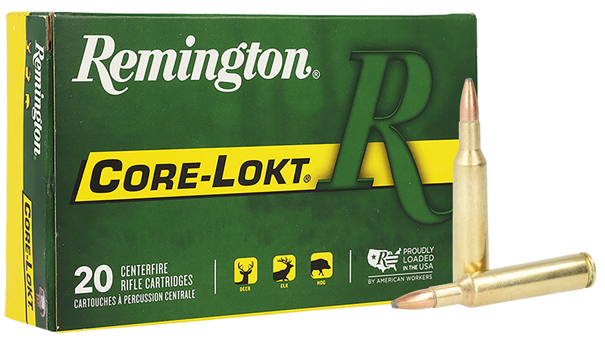 Remington Ammunition 29051 Core-Lokt  6mm 100gr Pointed Soft Point Core Lokt 20 Per Box/10 Case