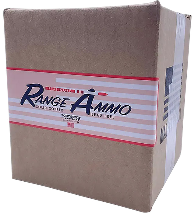 Fort Scott Munitions 556-055-SCVFNRA Range Ammo  5.56NATO 80gr Solid Copper Flat Nose 500rds