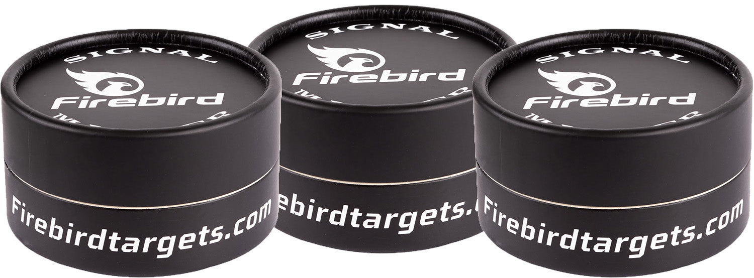 Firebird USA SMCB Signal Marker  Moving Trajectory/Static Black Universal Firearm 65mm 3 Pack