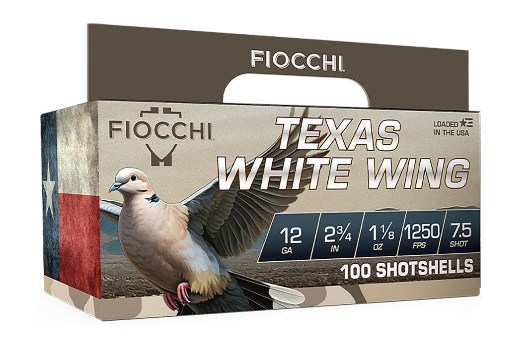 Fiocchi 12TWW187   12Gauge 2.75" 1 1/8oz 100 Per Box/2 Case