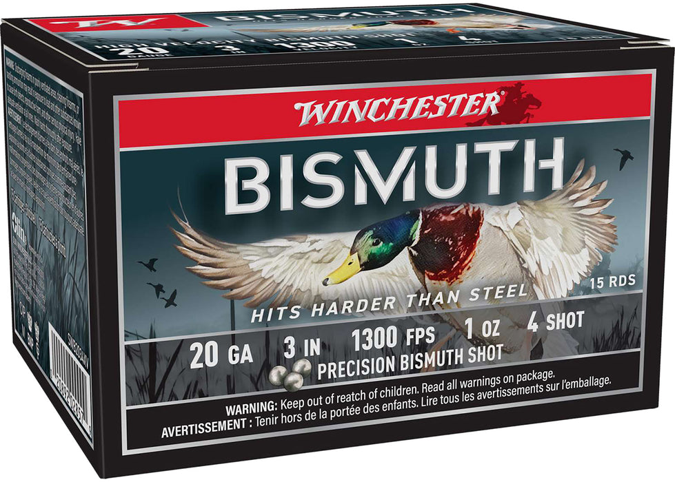Winchester Ammo SWB2034XV   20Gauge 3" 1oz 4Shot 15 Per Box/10 Case
