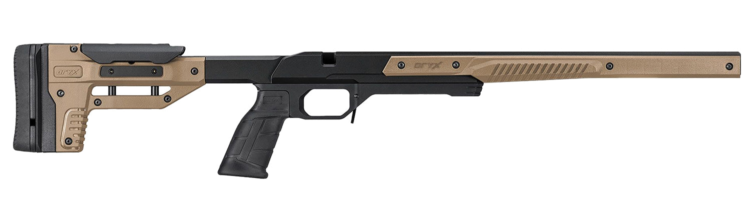 Mdt Sporting Goods Inc 104781FDE Oryx Rifle Chassis FDE Aluminum Fits Ruger 10/22