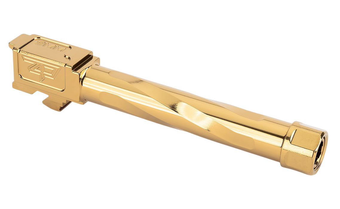 Zaffiri Precision ZP.17G5BTG   9mm Fits Glock 17 Gen 5 Gold Stainless Steel