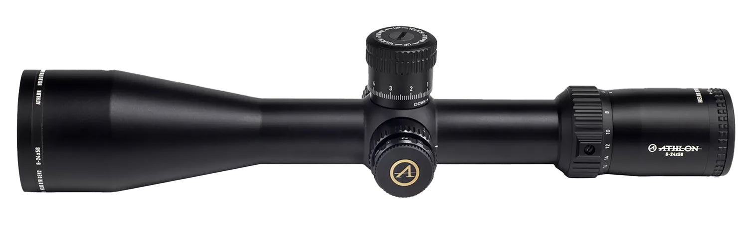 Athlon 214114 Helos BTR  Black 6-24x 56mm 34mm Tube Illuminated MIL Reticle