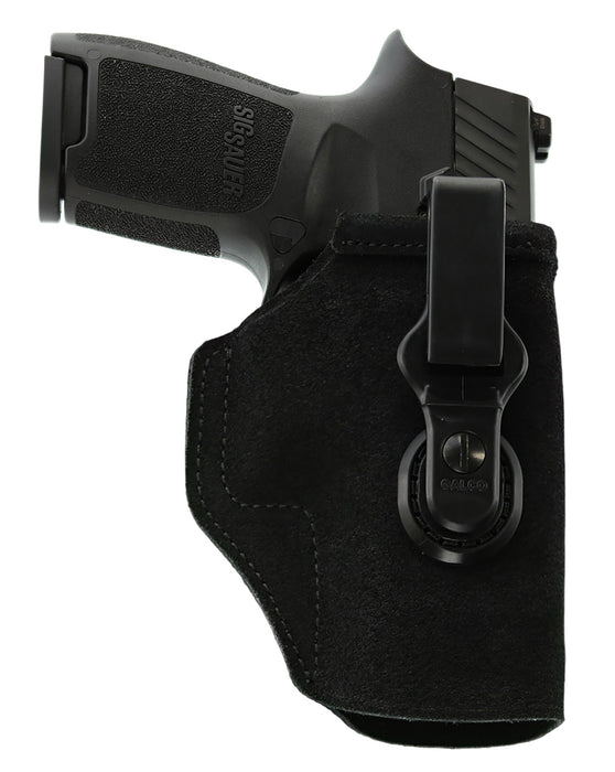 Galco TUC818RB Tuck-N-Go Strongside/Crossdraw IWB Black Steerhide Fits Sig Sauer P365 Fuse Ambidextrous