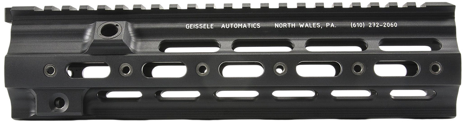 Geissele Automatics 05190B Super Modular Rail HK Black Aluminum 10.50" Long