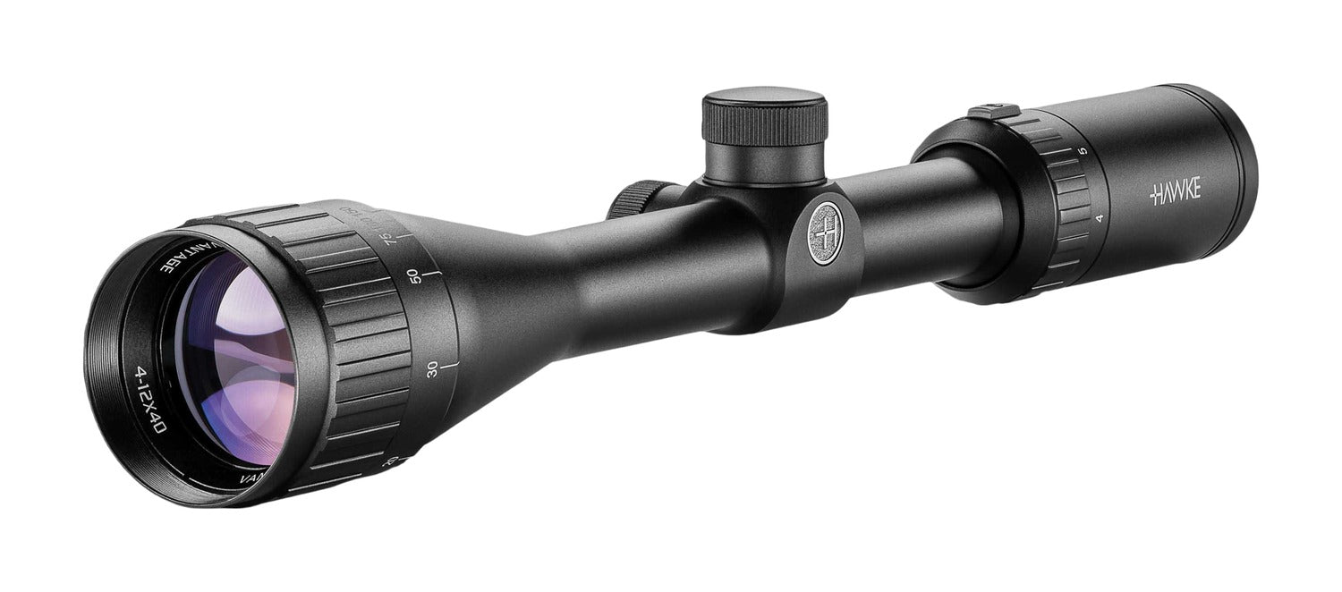 Hawke Sport Optics 14141 Vantage Riflescope Black 4-12x40mm 1" Tube Mil-Dot Reticle