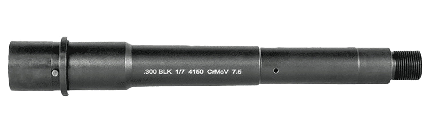 Lead & Steel Llc LS300-7.5   300 Blackout 7.50" Government Profile Features M4 Feed Ramps