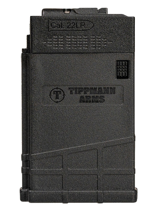 Tippmann Arms A201065 M4-22  10rd Low Profile 22 LR, Black Steel