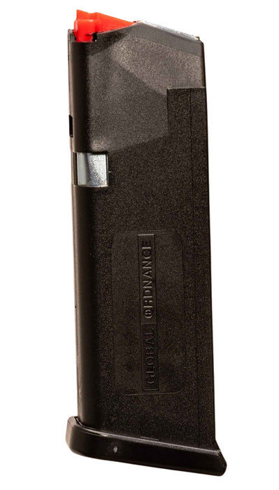 Global Ordnance LLC 197892029063 Global Ordnance  Black 15rd 9mm Luger Glock Style