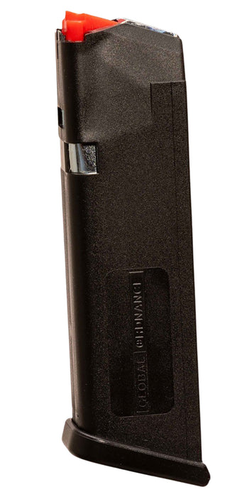 Global Ordnance LLC 197892029070 Global Ordnance  Black 17rd 9mm Luger Glock Style
