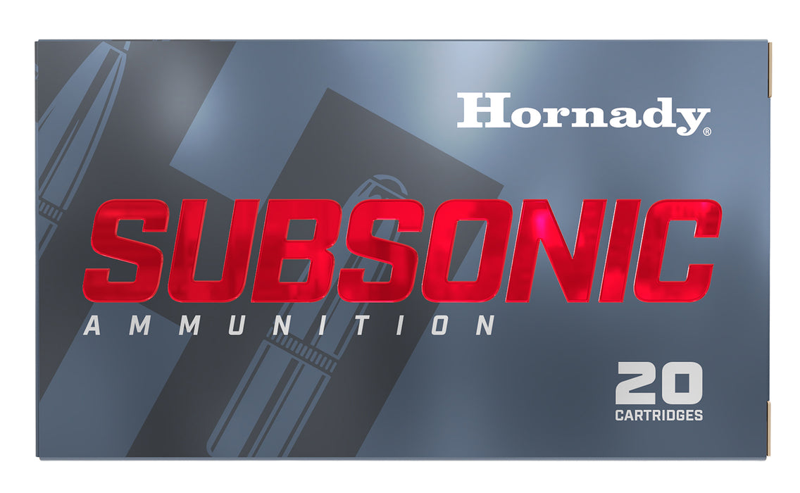 Hornady 33394 Sub-X  338Cal 307gr 50 Per Box/15Case