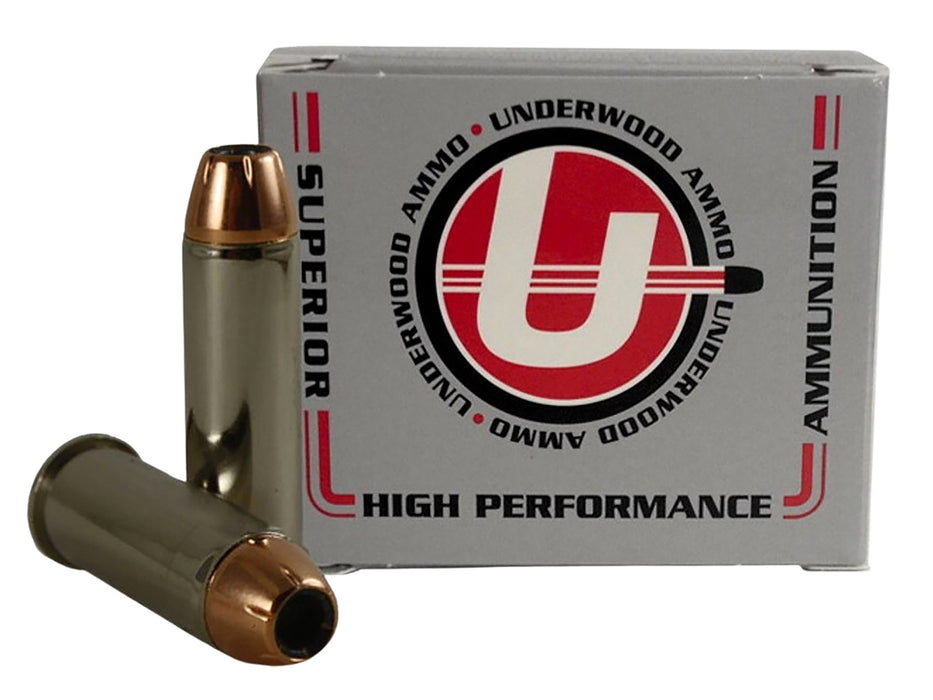 Underwood Ammo 325 XTP  44RemMag 180gr Jacketed Hollow Point 20 Per Box/10 Case