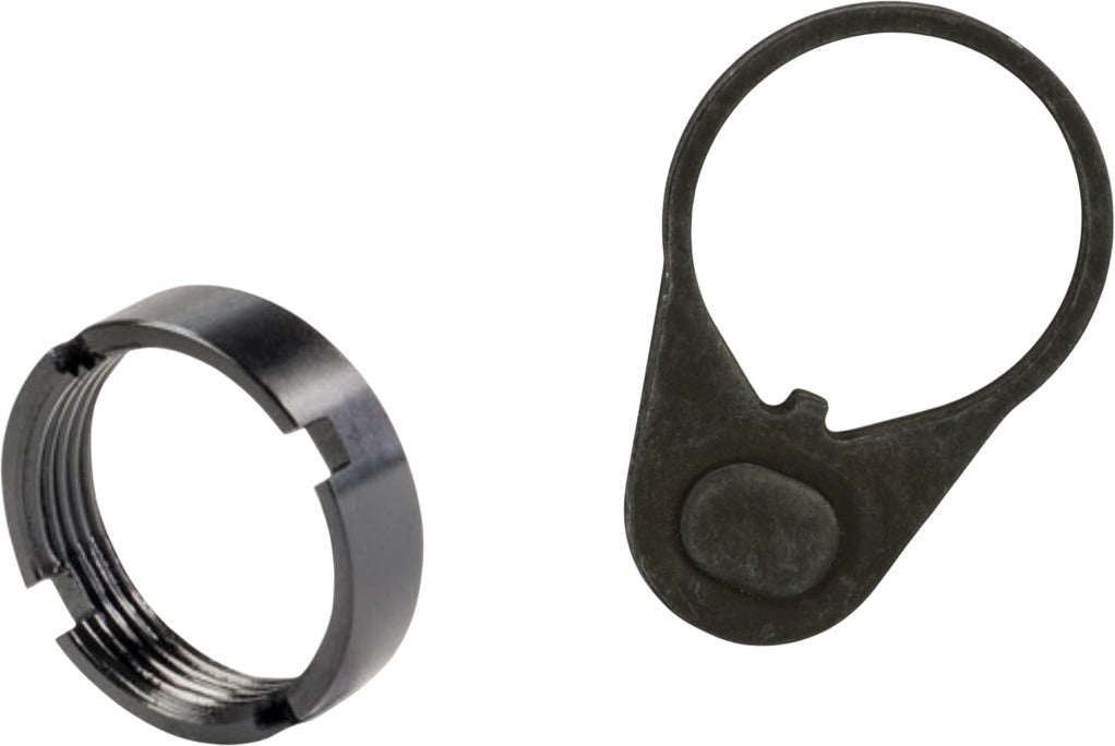 Vktr Industries WLA-BUF-7006-01 Mil-Spec End Plate Kit Black Aluminum/Steel AR-15