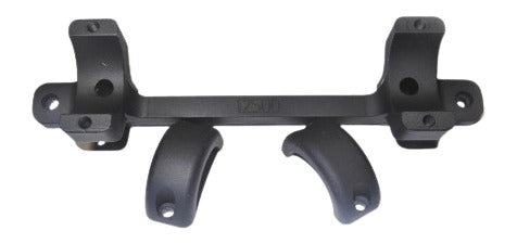 DNZ X97500   Black Aluminum 30mm Tube Medium Rings