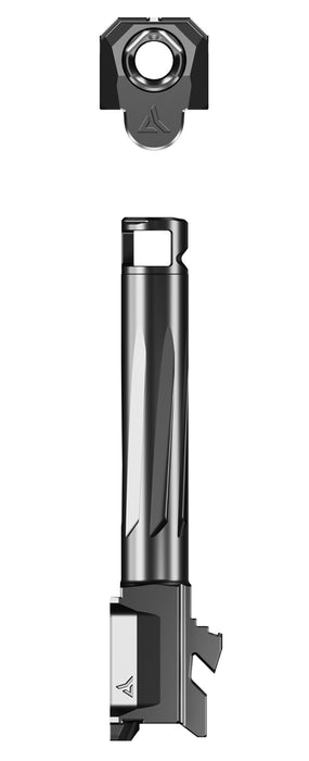 Radian Weapons R0941 Ramjet & Afterburner Combo Black Stainless Steel Fits Glock 26 G5