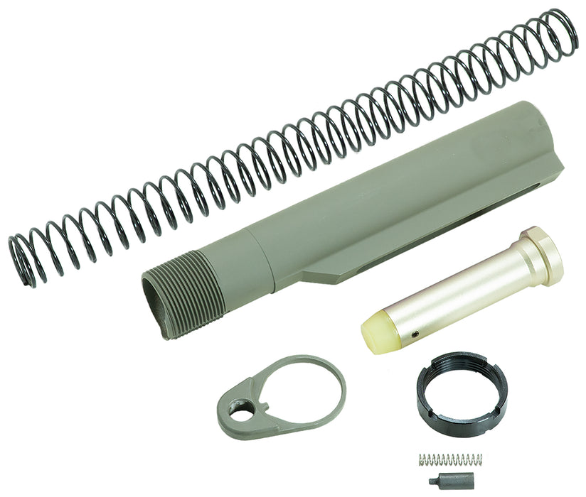 Timber Creek Outdoors ARBTKOD Buffer Tube Kit  OD Green AR-15/AR Style
