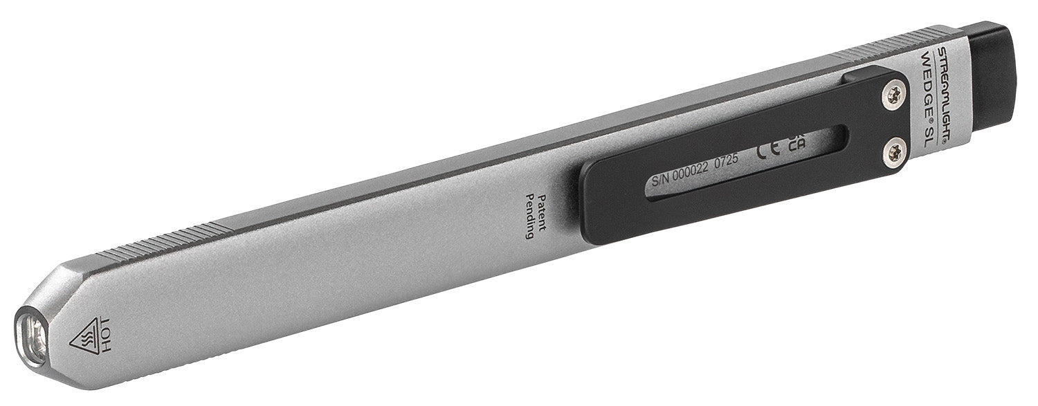 STL 88842 WEDGE SL W/END COVER  SILVER