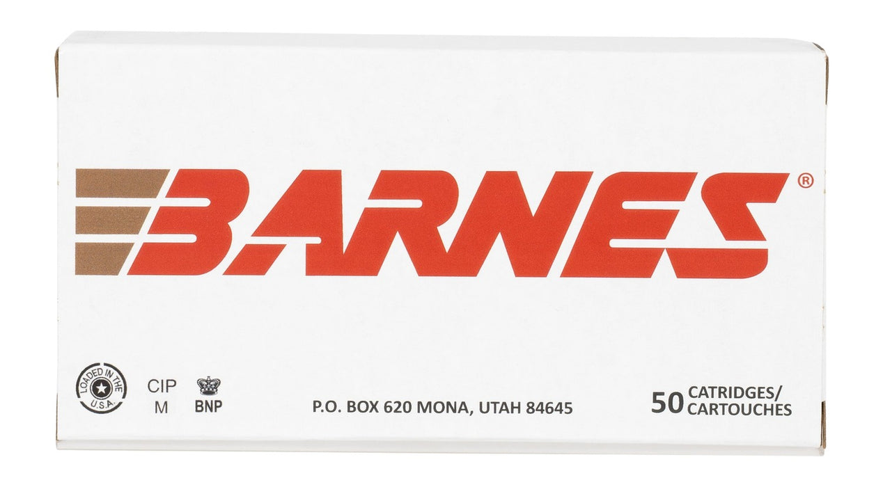 Barnes Bullets 32522   9mmLuger Subsonic 147gr Sierra Jacketed Hollow Point 50 Per Box/10 Case