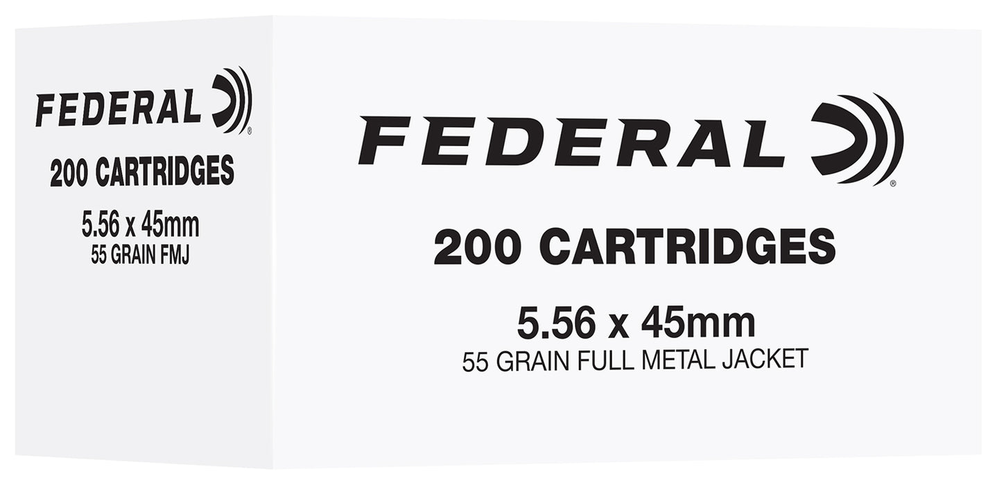 FED FC556F200  5.56 55GR FMJ 200R         200/5