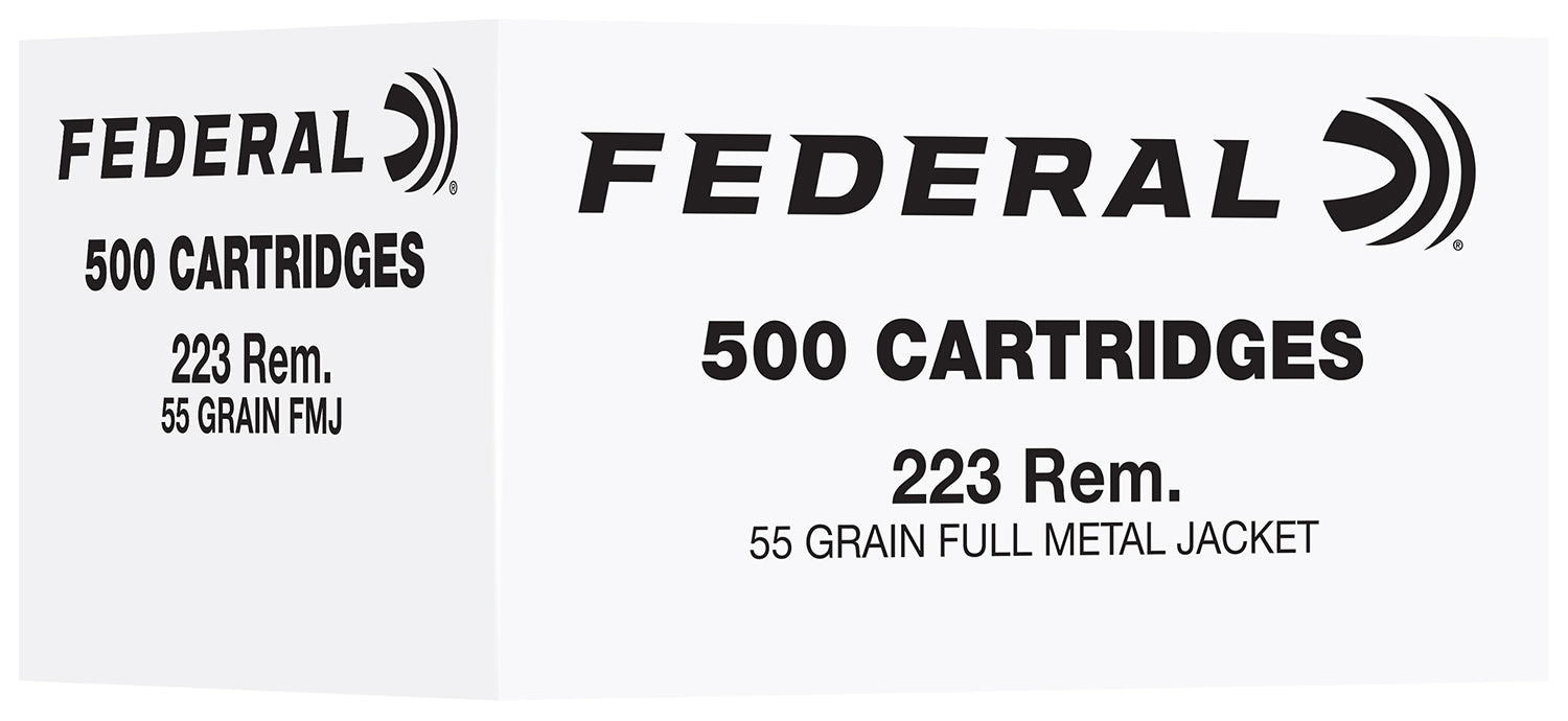 FED FC223F500   223 55GR FMJ 500R          500/2