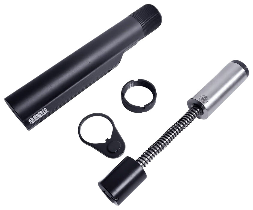 Armaspec ARM268-AR10 SMB-10 Buffer Kit Black/Silver AR-15 Gen3
