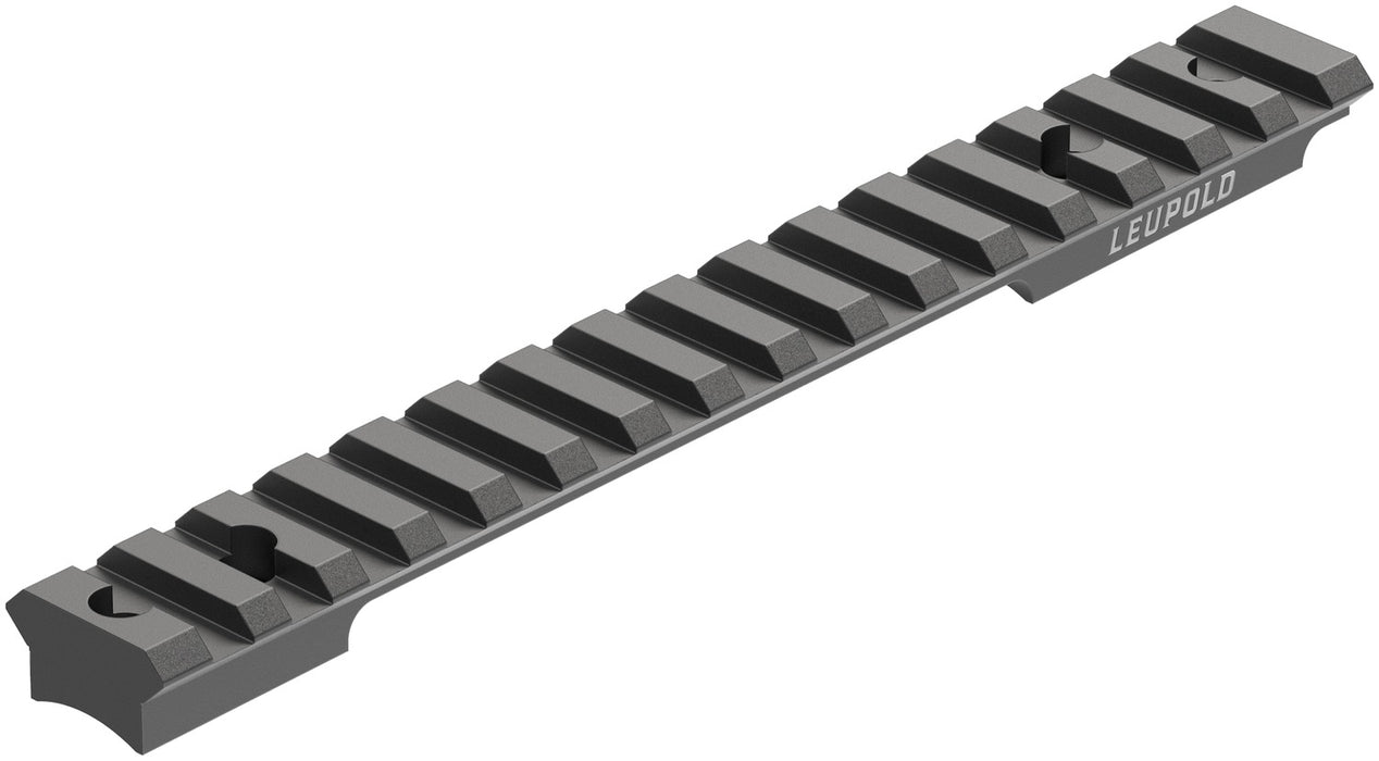 Leupold 187345 BackCountry Cross-Slot Base Black Aluminum Fits Savage 110 Short Action 20 MOA