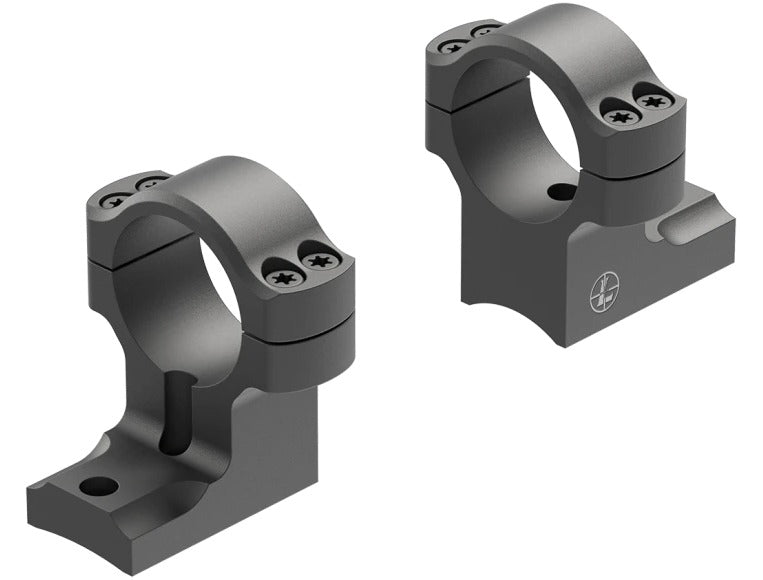 Leupold 187349 BackCountry Black Aluminum 1" Tube High Fits Remington 700
