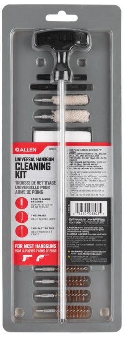 ALLEN 70731  BASIC HANDGUN CLEANING KIT 22-45
