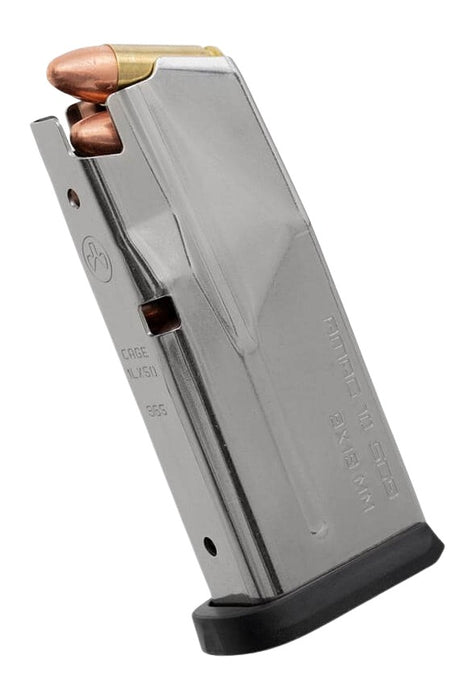 Magpul MAG1489SST AMAG  10rd 9mm Fits Sig P365 Silver Stainless Steel