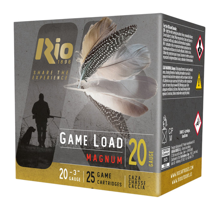 RIO RC20MGN75 GAMELOAD 36 MGN 20G 3 7.5  25/10