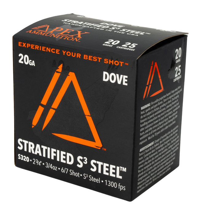 APEX AMMO ED20S-67   20G 2.75   3/4          25/10