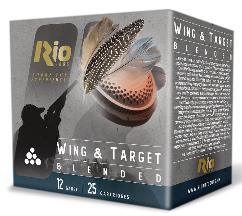 RIO WT2810075 WING&TARGT 12G 2 3/4 1   7.5   100/2
