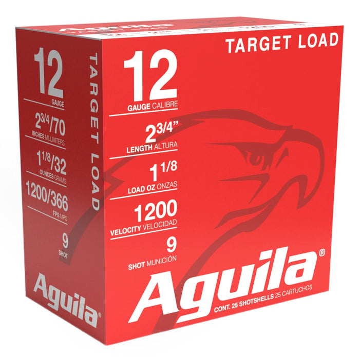AGUILA 1CHB1359 TARGET   12G 2.75 #9   11/8  25/10