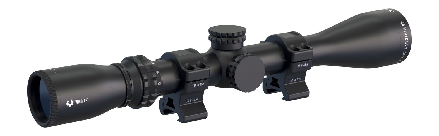 VIR 981-0204   VENTA         4-12X40 W/ RINGS  BLK