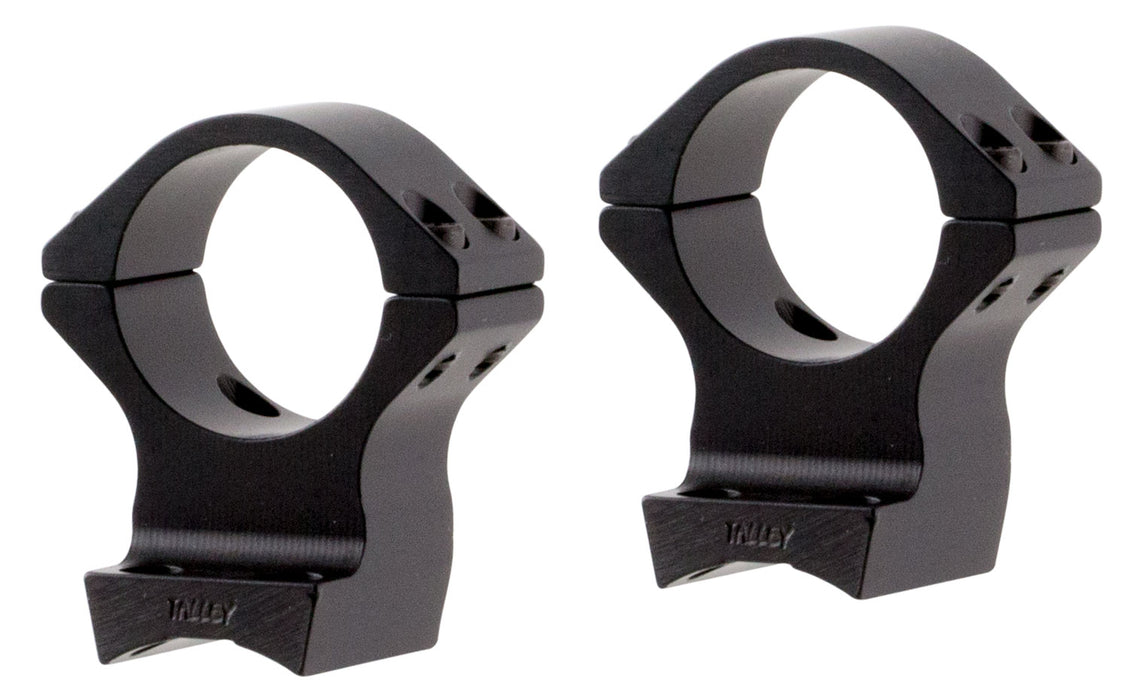 Talley 950735 Scope Mount/Ring Combo  Black Anodized 1" Tube Fits X-Bolt High Rings